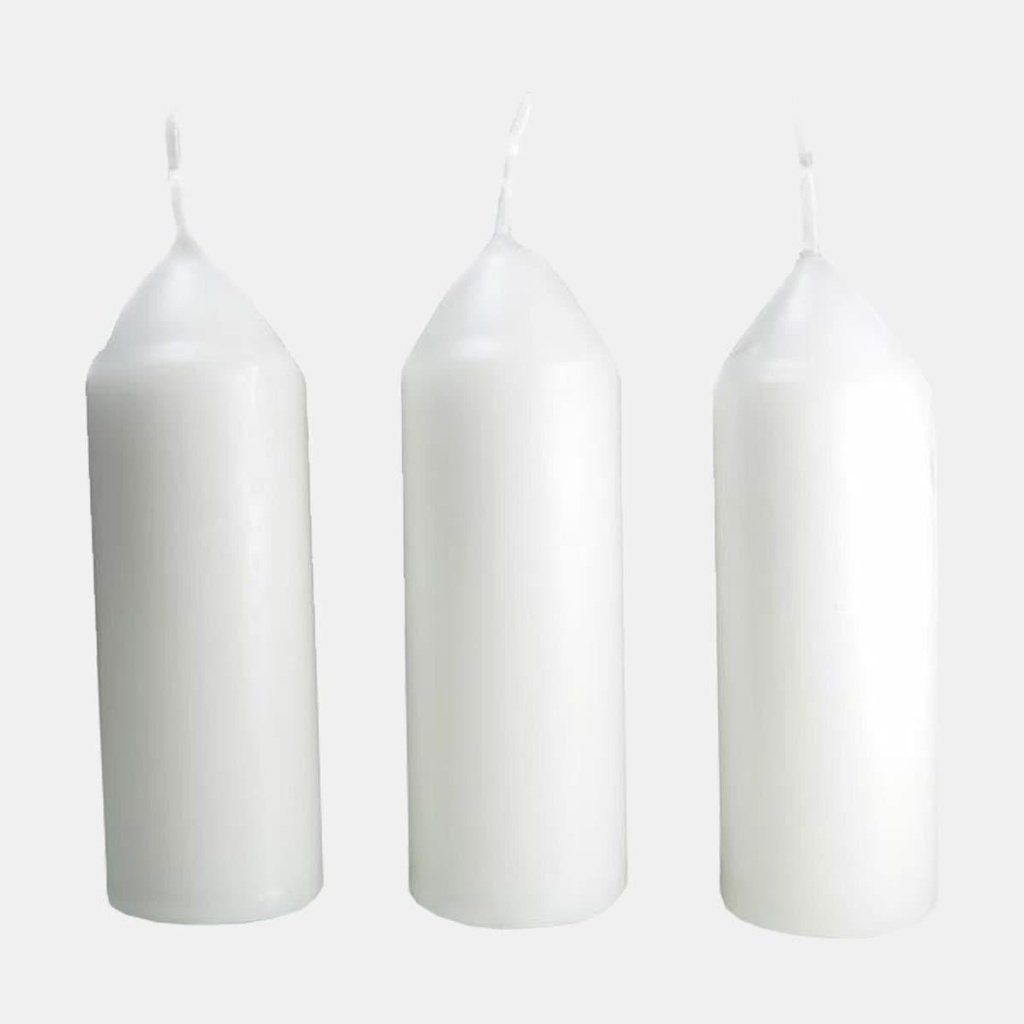 Candles Fill Up White (3pcs)