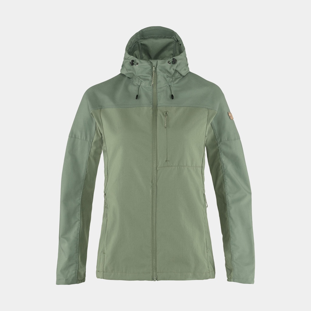 Abisko Midsummer Jacket Women Jade Green / Patina Green