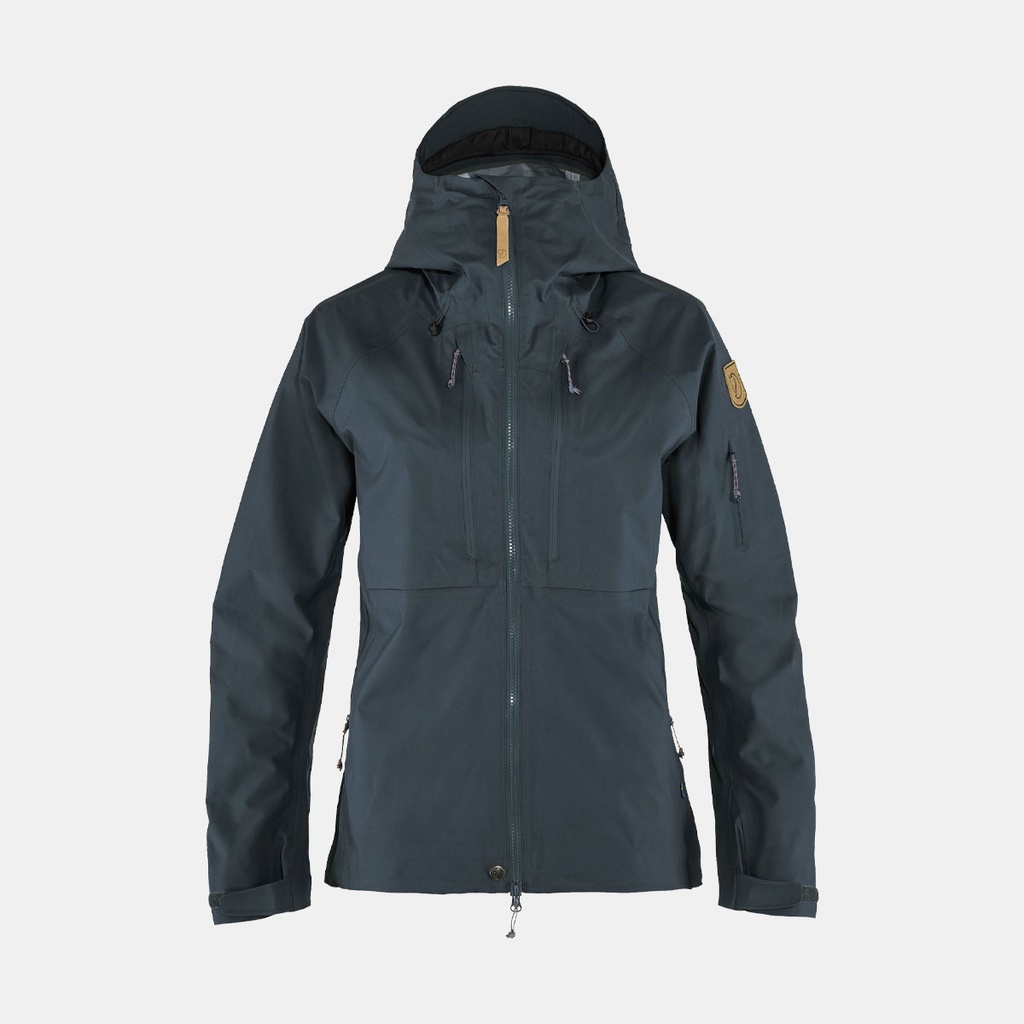 Keb Eco-Shell Jacket Women Dark Navy