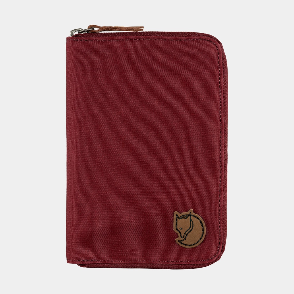 Passport Wallet Bordeaux Red