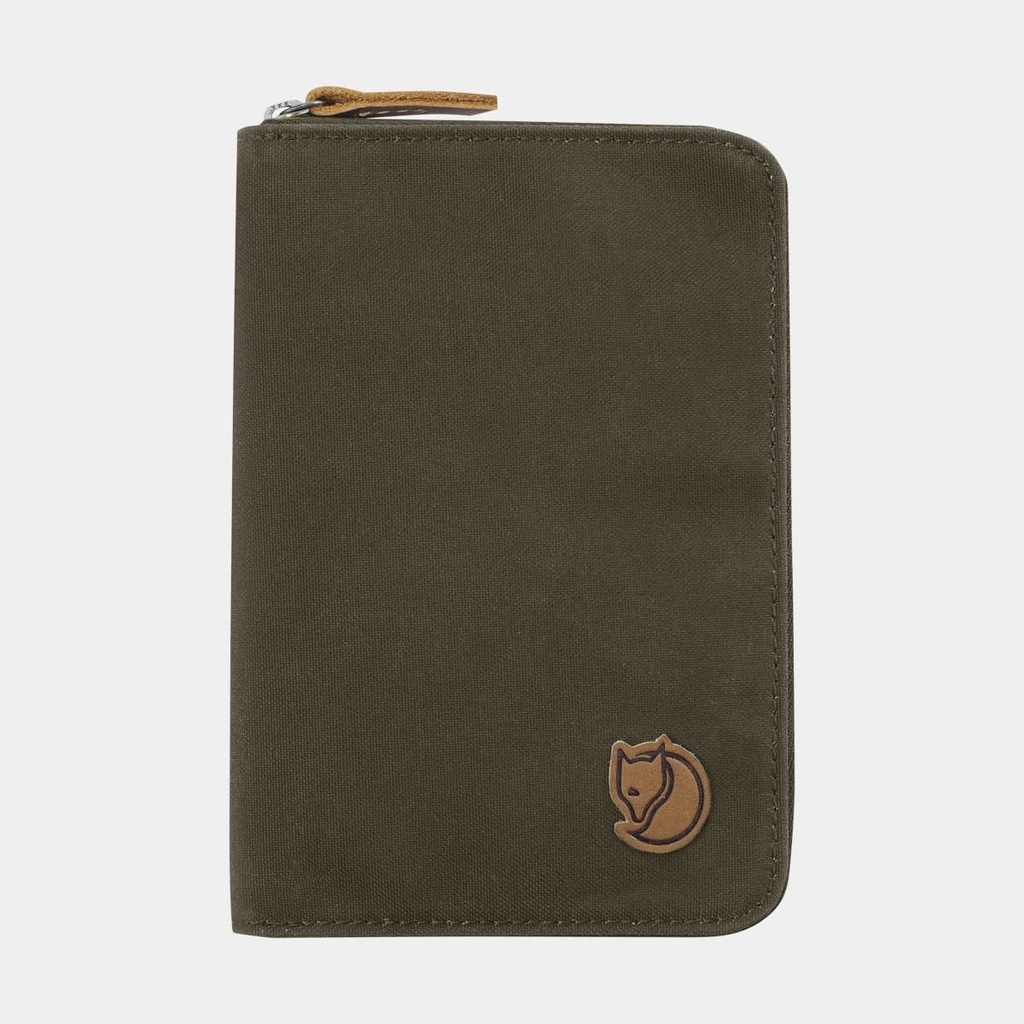 Passport Wallet Dark Olive