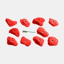 BleauLine Crimps 3 (10pcs) M Traffic Red