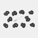 FirstLine Mini Jugs 2 (10pcs) M Jet Black
