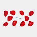 FreshLine Mini Slopers 1 (10pcs) L Traffic Red