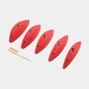 TribeLine Pinches 1 (5pcs) L Traffic Red