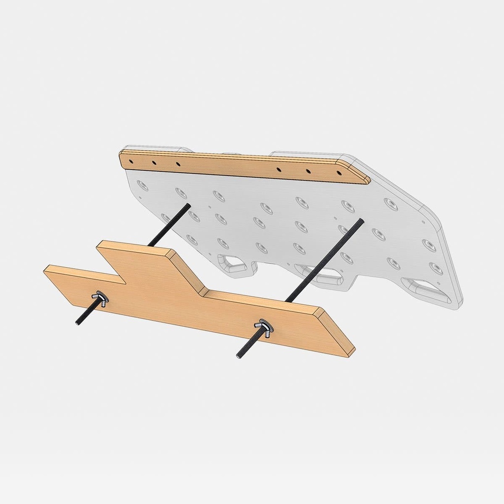 Basewood Screwless Mounting Kit
