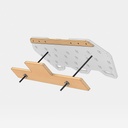 Basewood Screwless Mounting Kit