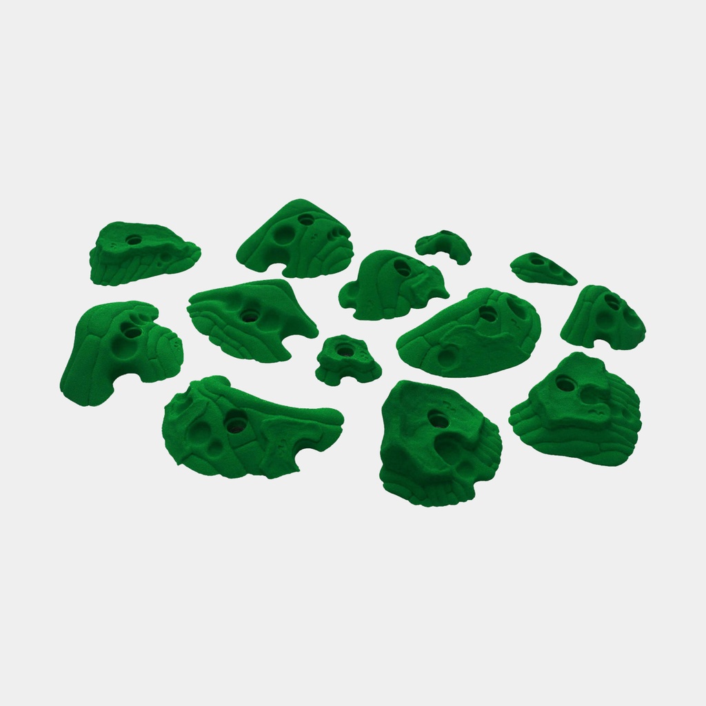 Large Holds Set Green