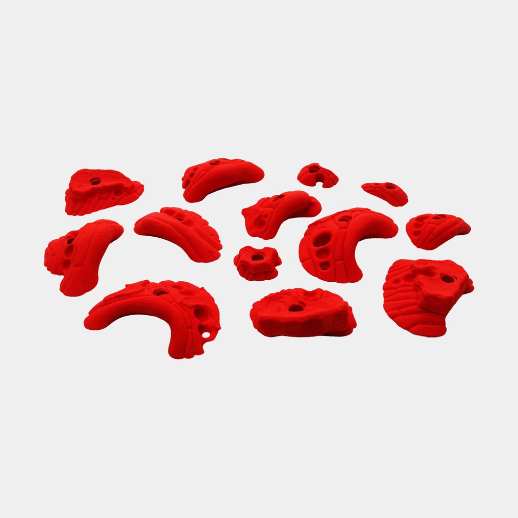 Large Holds Set Red