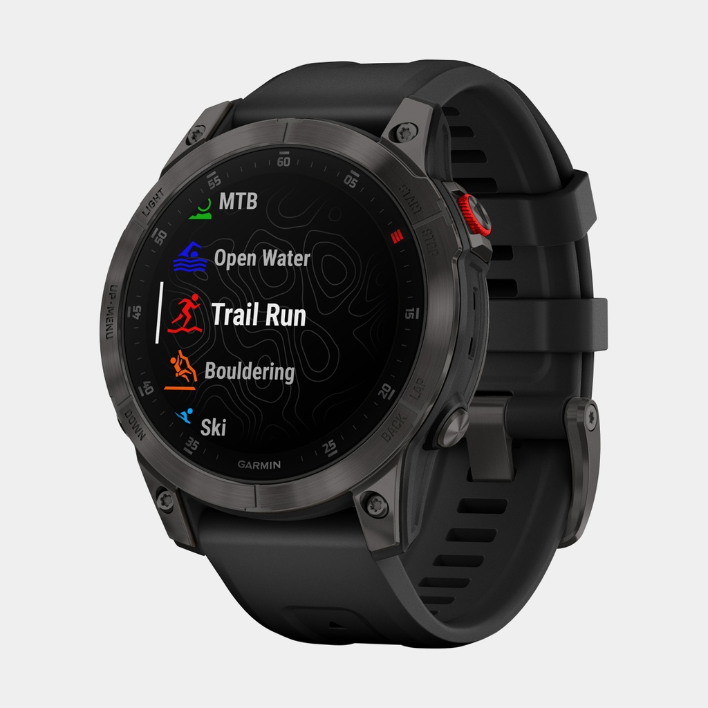 Epix Gen 2 Sapphire Titanium Carbon Gray DLC w/ Black Band