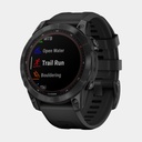Fenix 7 Solar Sapphire Titanium Black DLC w/ Black Band