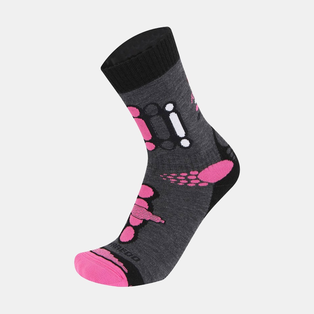 Lavaredo Climasocks Kids Gris / Rose