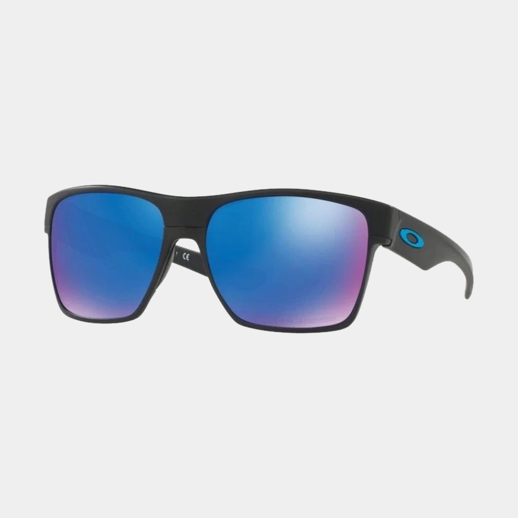 Two Face XL Sapphire Iridium Polarized Matte Black