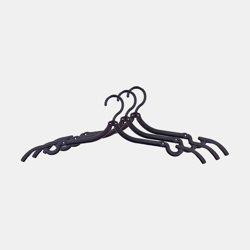 Bat Foldable Hangers (set of 3) Black