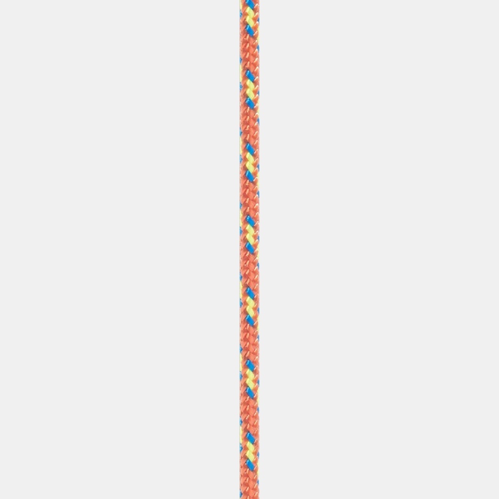 Cordelette Beal 6mm au mètre Orange