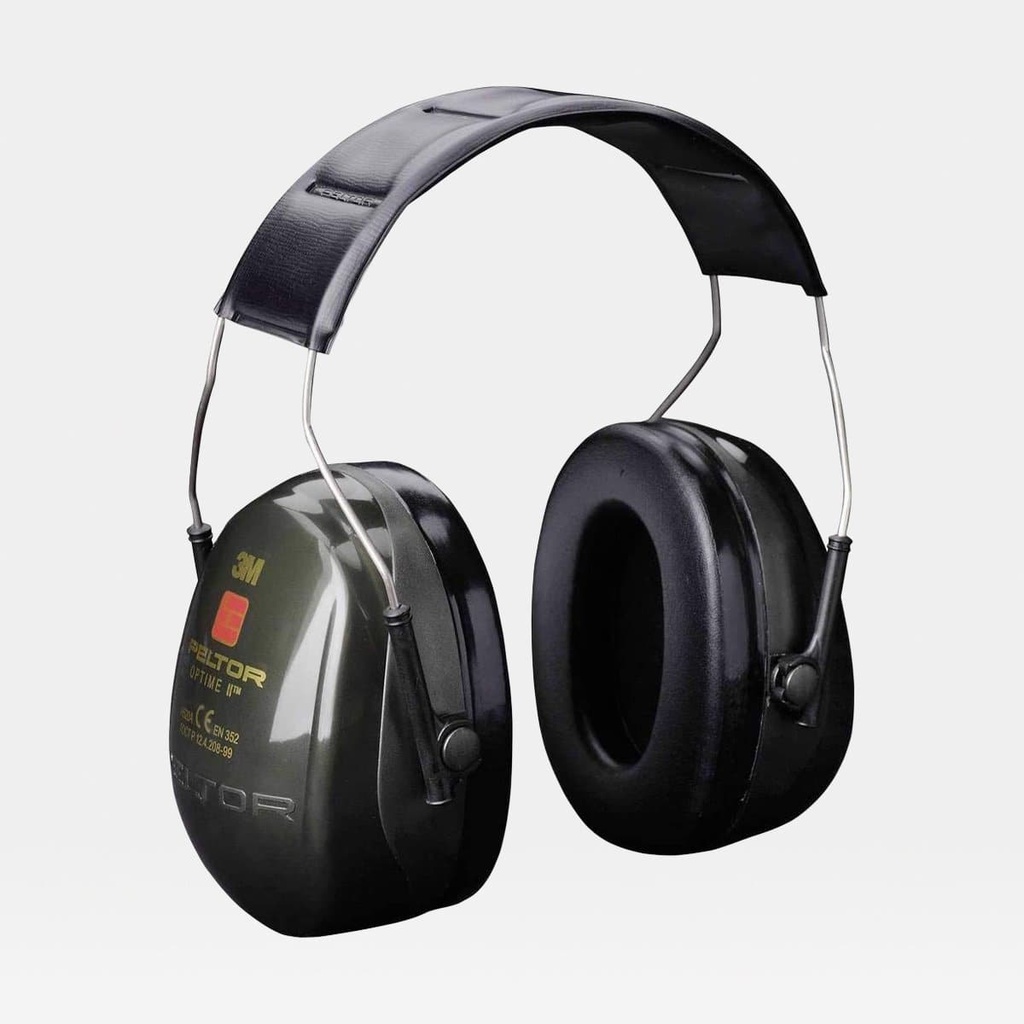 Peltor Optime II avec Arceau Vert Kaki
