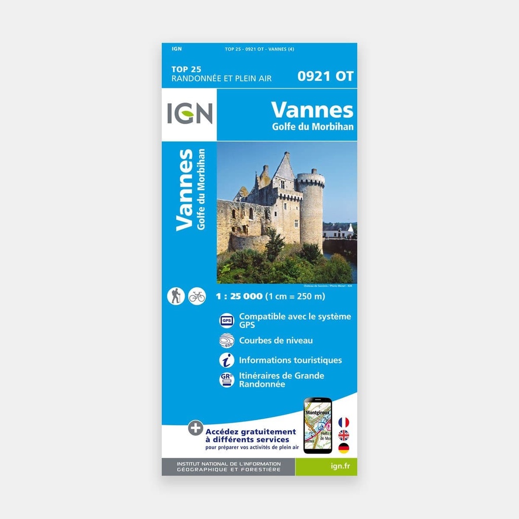 Vannes / Golfe du Morbihan GPS 0921OT
