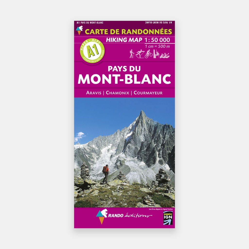 Mont-Blanc (Pays du) - Aravis - Chamonix - Courmayeur A1