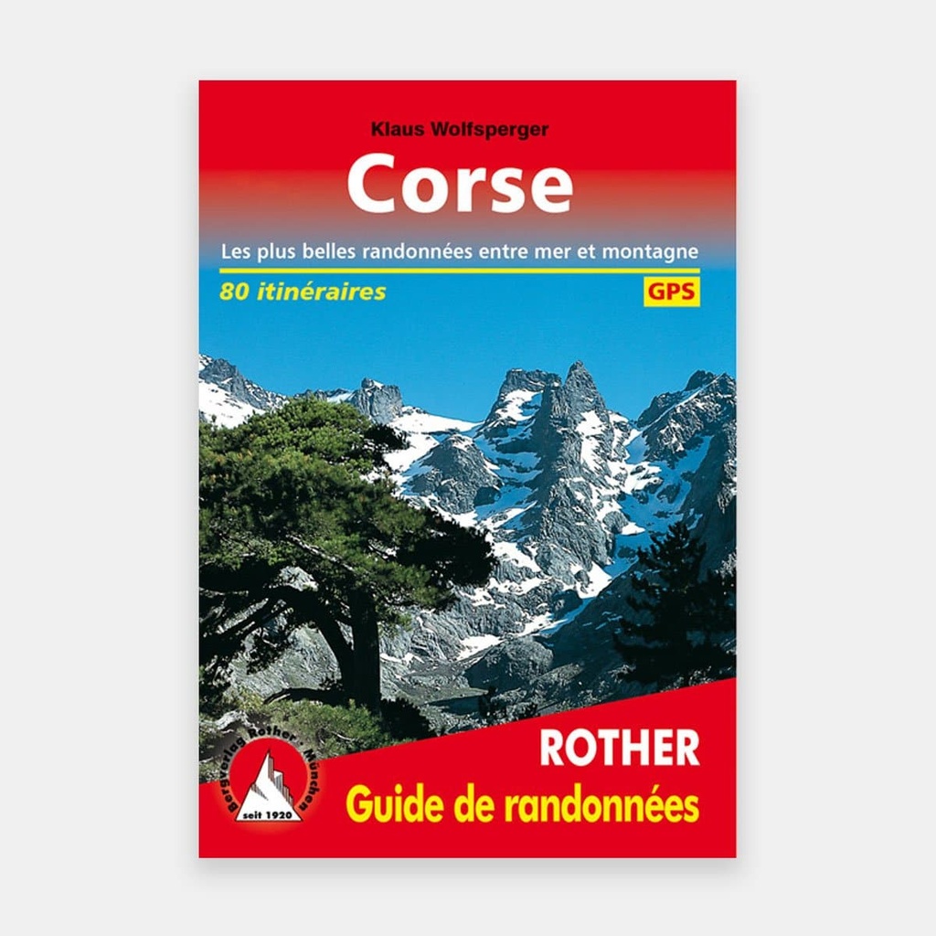 Corse GPS guide rando 80 itin.