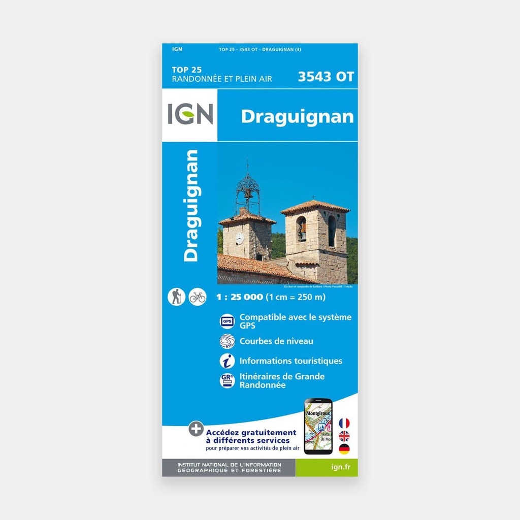 Draguignan GPS 1/25 3543OT