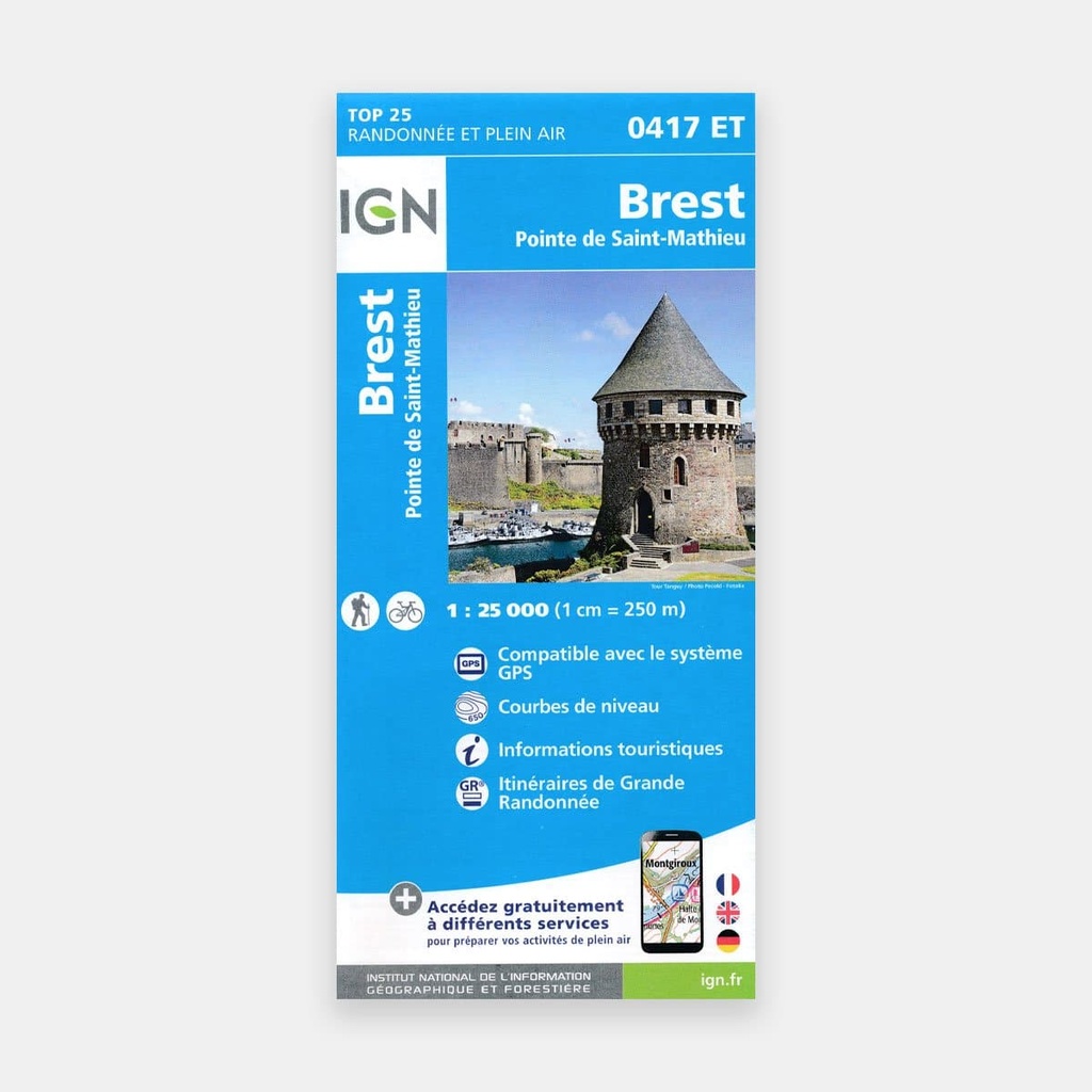 Brest / Pointe St-Mathieu GPS 1/25 0417ET