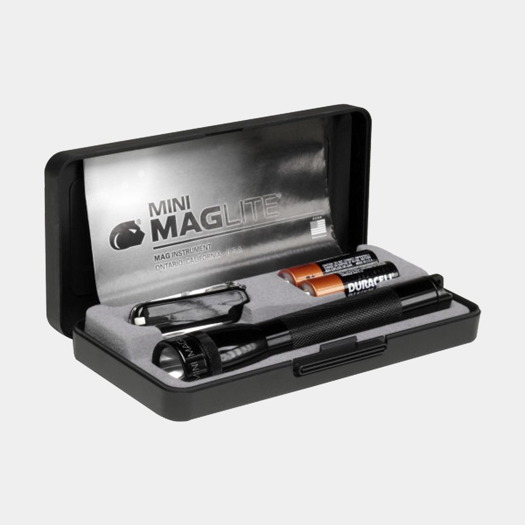 Cassette Lampe de Poche + Victorinox MiniAA