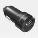 Car Charger Dual USB+USB C 36W Car Adapter