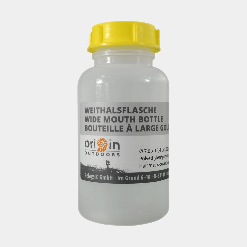 Bottle Wide Mouth Round 500ml Neck Ø 39mm