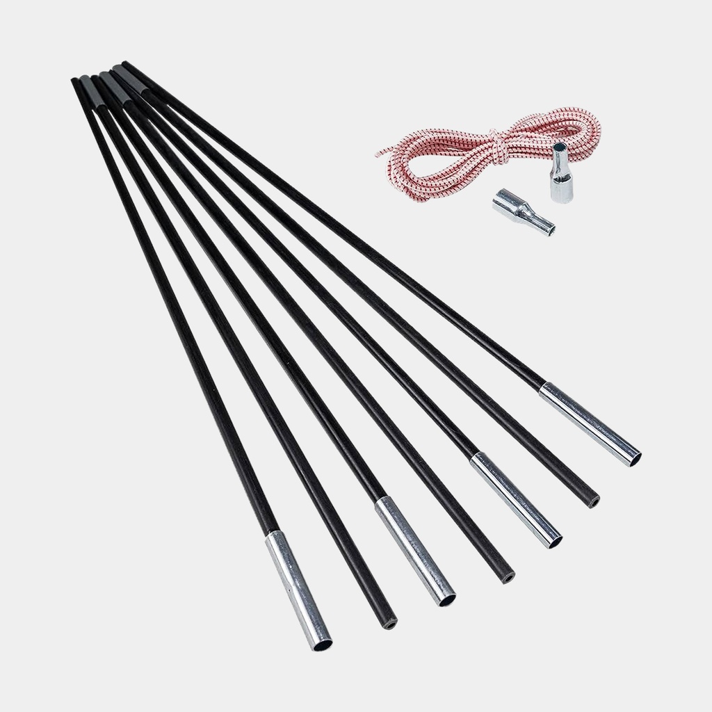 Fibreglass Tentpole 7,75m x 11mm (9pcs)