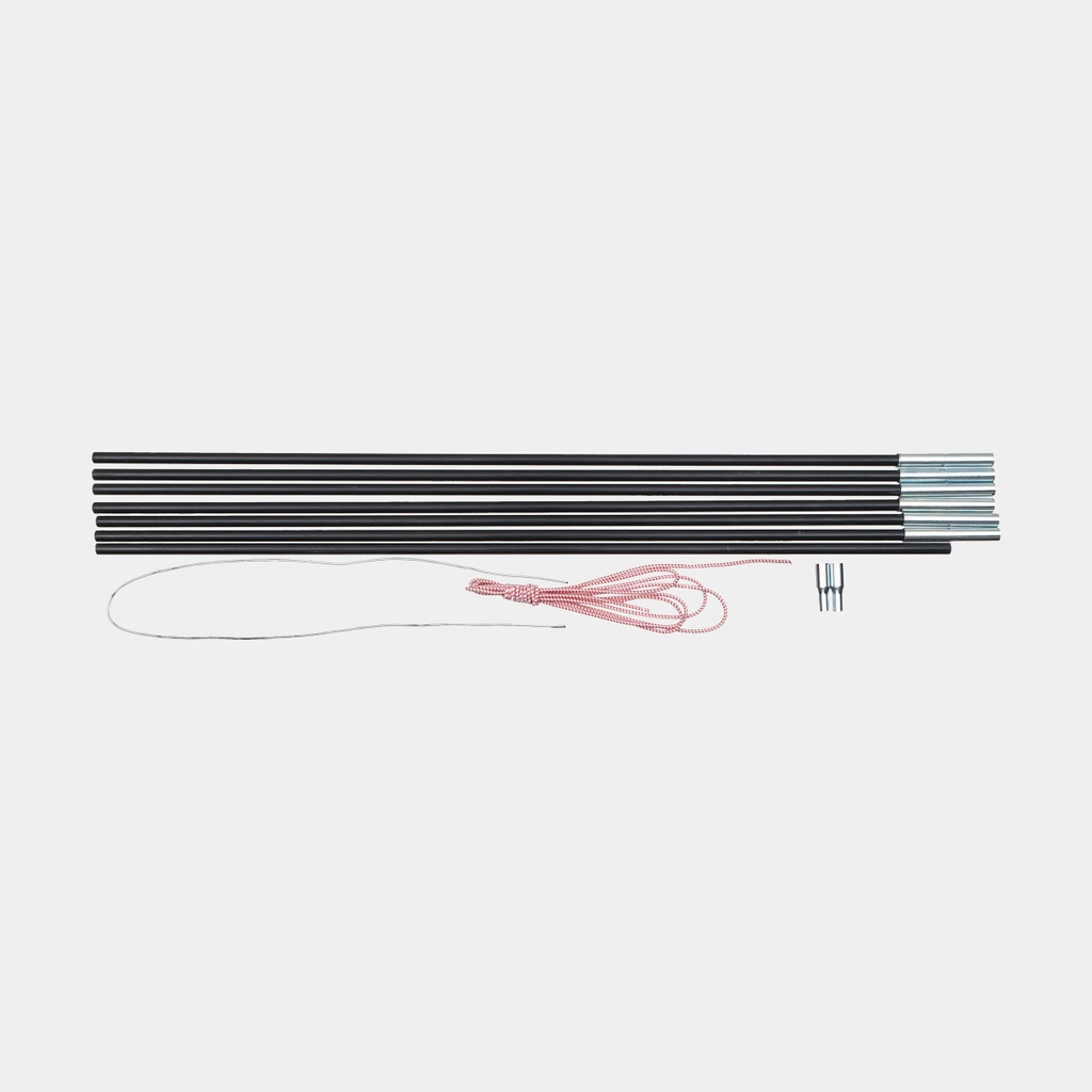 Fibreglass Tentpole 4m x 8.5mm (7pcs)