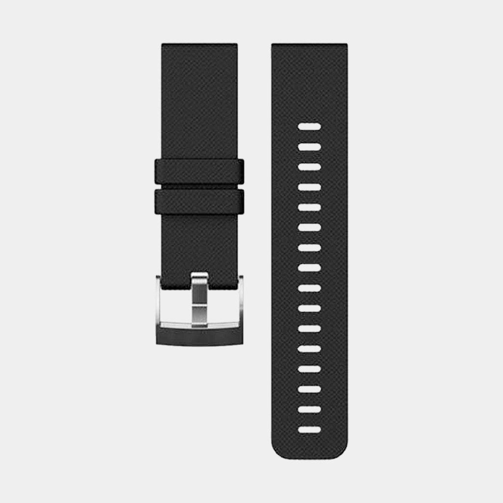 Traverse Silicone Strap Black