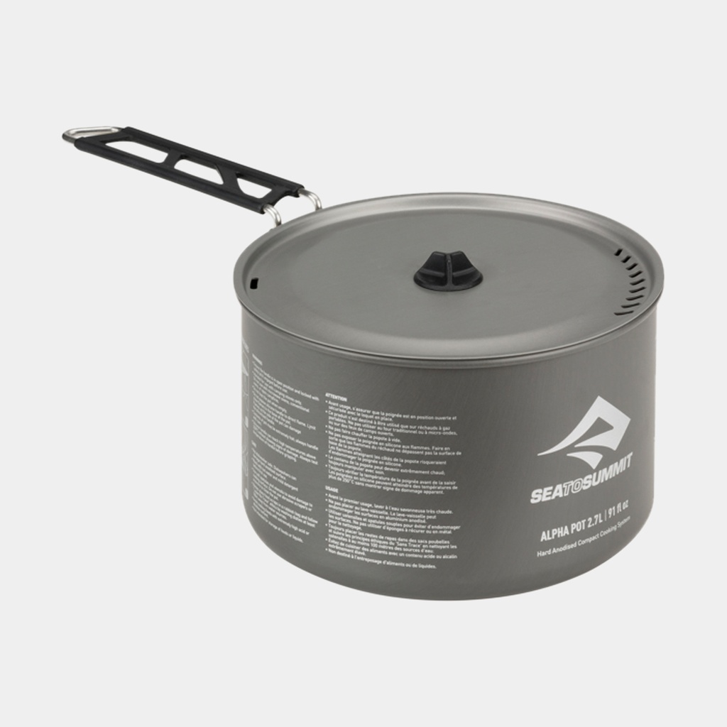 Alpha Pot Aluminium 2.7L
