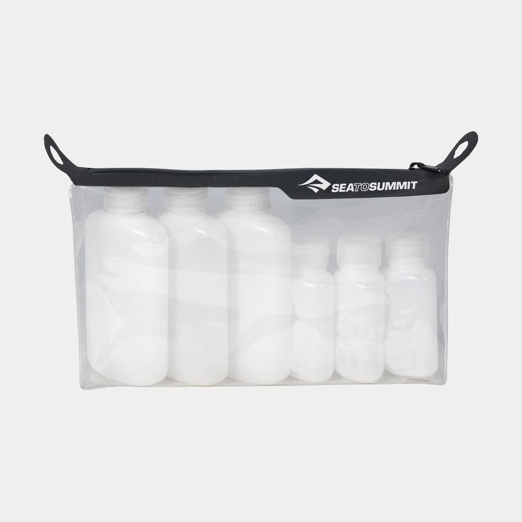 TPU Clear Ziptop Pouch Toiletry Bag Transparent Pouch