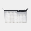 TPU Clear Ziptop Pouch Toiletry Bag Transparent Pouch