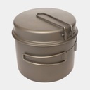 Titanium 1600ml Pot With Pan