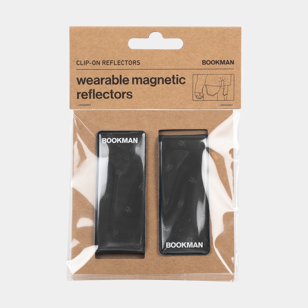 Clip On Reflectors Black