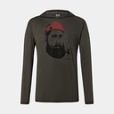 Sailor Hoodie Light Black Ink / Jet Black / High Risk Red
