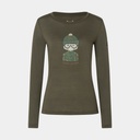 Snow Cat Long Sleeves Women Black Ink / Various