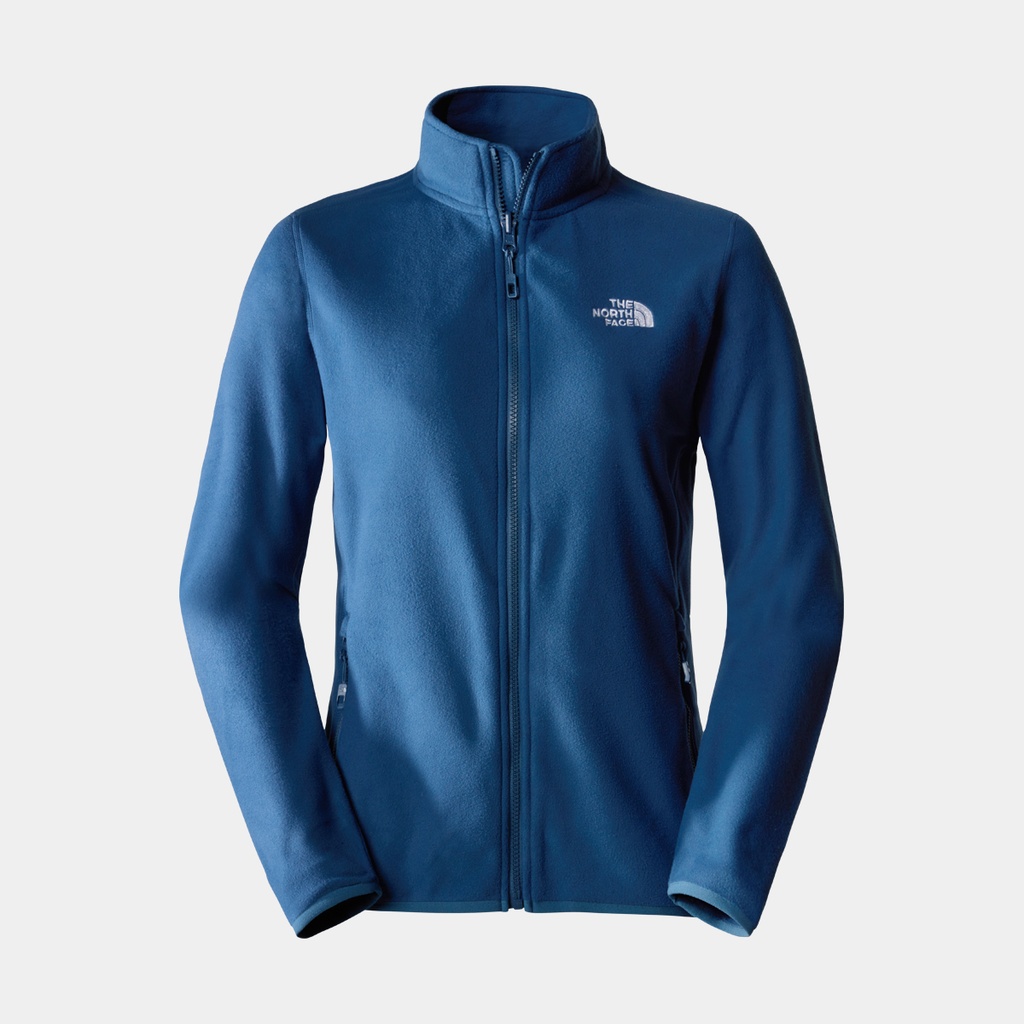 100 Glacier Full Zip Women Shady Blue