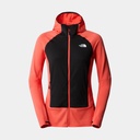 Bolt Polartec Hoodie Women Radiant Orange / TNF Black