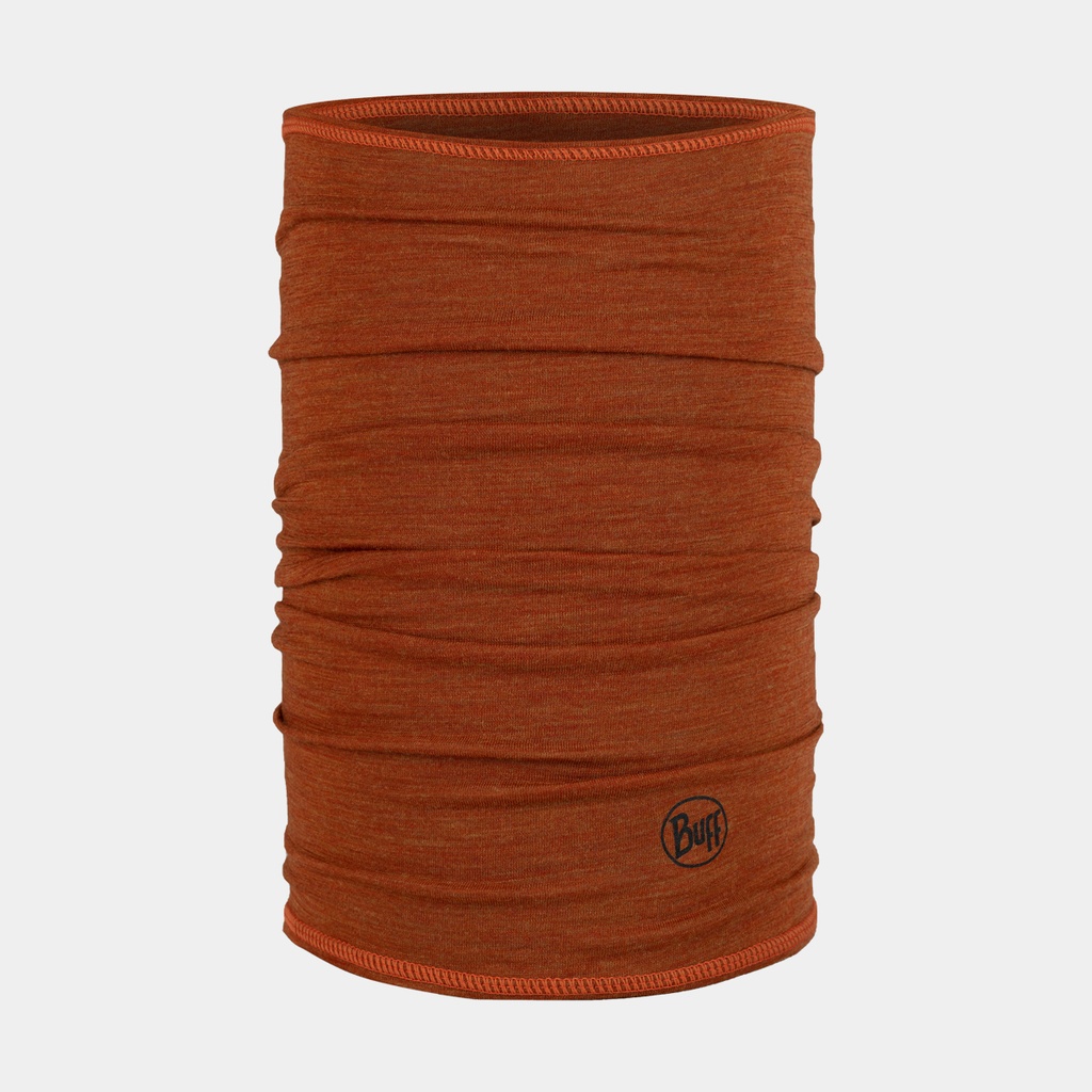 Lightweight Merino Wool Tubular Solid Cinnamon