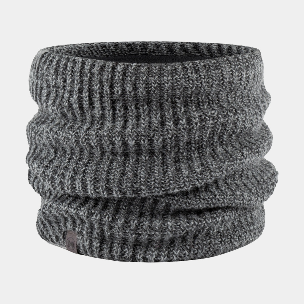 Knitted & Polar Neckwarmer Vaed Grey Heather