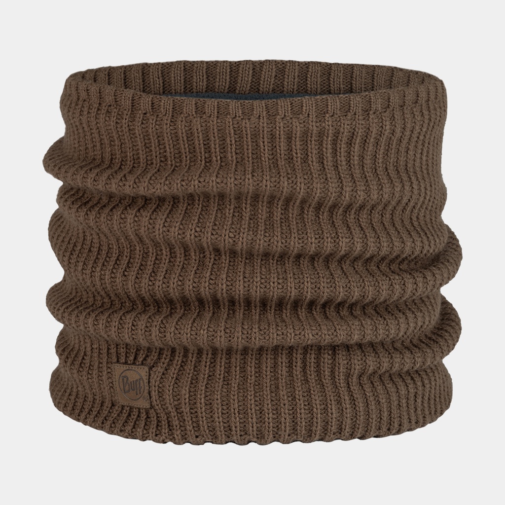 Knitted & Polar Neckwarmer Rutger Brindle Brown
