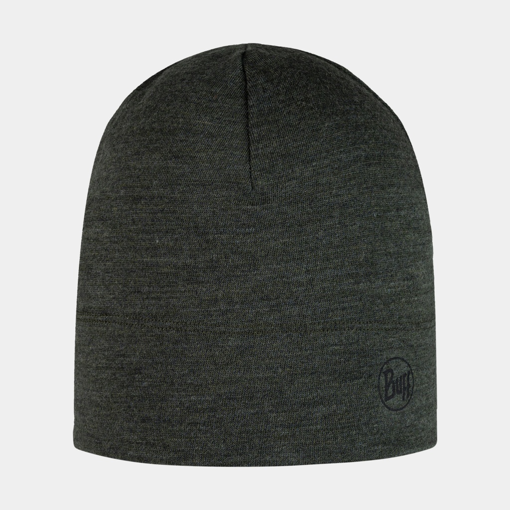 Midweight Merino Wool Hat Solid Bark