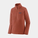 R1 Air Zip Neck Women Burl Red