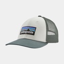 P-6 Logo LoPro Trucker Hat White w/Nouveau Green