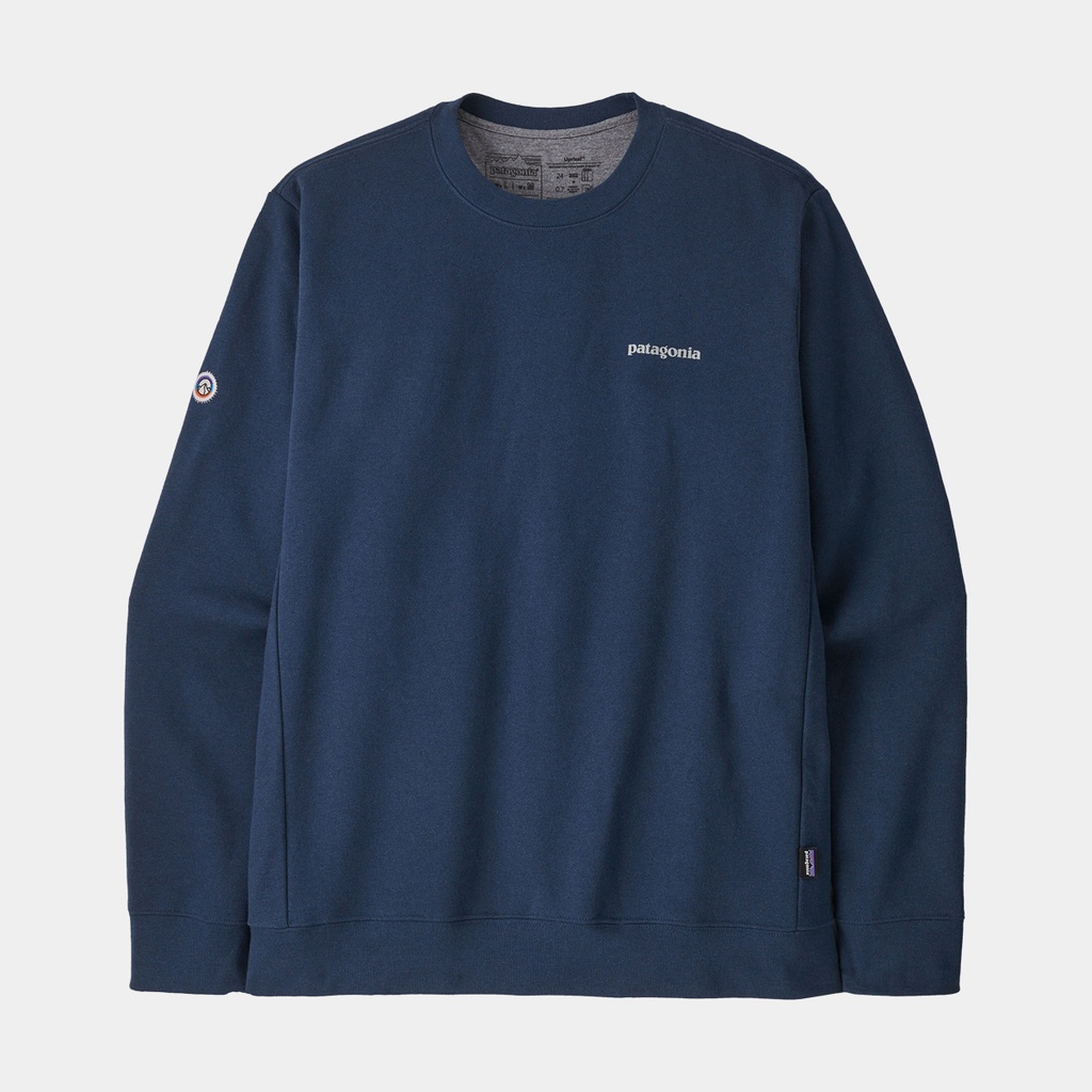 Fitz Roy Icon Uprisal Crew Sweatshirt Lagom Blue