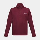 Hot Shot II Half Zip Lightweight Fleece Kids Burgundy