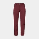 Ascona Warm Pants Women Dark Burgundy