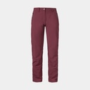 Engadin 1 Warm Pants Women Dark Burgundy